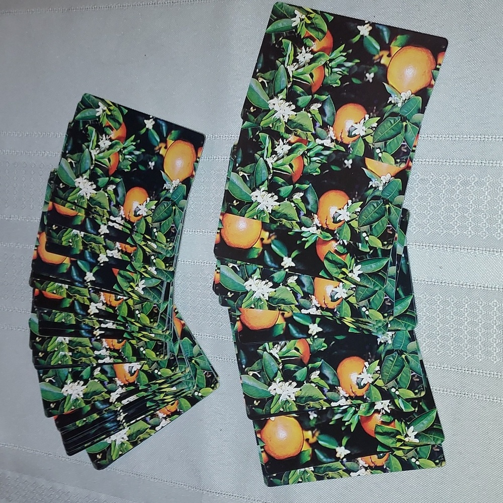 VTG Souvenir of Florida Oranges Play Cards - Picture 3 of 6